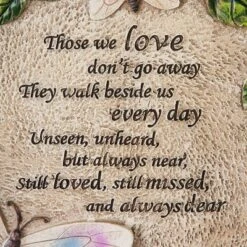 Evergreen Stepping Stone, Those We Love Don't Go Away -Outdoor Garden Store GUEST 344cfb78 d884 4b09 b012 2b68bf25b84f