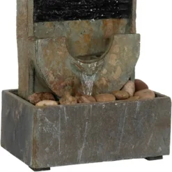 Sunnydaze Decor Sunnydaze Indoor Home Office Contemporary Soothing Half Moon Stone Slate Cascading Tabletop Water Fountain - 16" 9 Sunnydaze Decor Sunnydaze Indoor Home Office Contemporary Soothing Half Moon Stone Slate Cascading Tabletop Water Fountain - 16" -Outdoor Garden Store GUEST 352df1f1 0493 4541 aa1c da17bc414e84