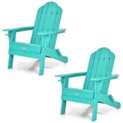Tangkula 2PCS Folding Adirondack Chair Outdoor Adirondack Chair Weather Resistant Lounger For Backyard Porch Poolside Turquoise/Grey/White/Black 17 Tangkula 2PCS Folding Adirondack Chair Outdoor Adirondack Chair Weather Resistant Lounger For Backyard Porch Poolside Turquoise/Grey/White/Black -Outdoor Garden Store GUEST 38a750e3 08da 489a 8ea3 00987b20cf78
