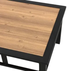 Outdoor Side Table Wood Composite - Patio Festival