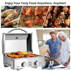 Costway 2 Burner Portable BBQ Table Top Propane Gas Grill Stainless Steel 12 Costway 2 Burner Portable BBQ Table Top Propane Gas Grill Stainless Steel -Outdoor Garden Store GUEST 3b330895 16ab 46d4 ab98 23c59a0cc037