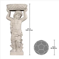 Design Toscano Young Bacchus With Basket Planter Garden Statue: Bacchus Left -Outdoor Garden Store GUEST 3db18594 9bb3 4744 b2f2 da82f19edd80
