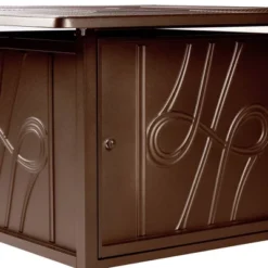 42" Square Aluminum 55000 BTUs Propane Refined Fire Table With 2 Covers - Oakland Living -Outdoor Garden Store GUEST 3e67798f a751 4eff 9233 ad0c4b9fbb35