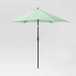 9'x9' Patio Market Umbrella - Black Pole - Room Essentials™ -Outdoor Garden Store GUEST 3eaaebf2 fb6c 453a 978c 1aafd47a58b4