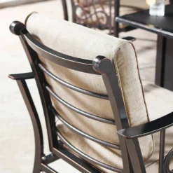 5pc Set With 42" Square Outdoor Aluminum Fire Table & Four Chairs - Oakland Living 28 5pc Set With 42" Square Outdoor Aluminum Fire Table & Four Chairs - Oakland Living -Outdoor Garden Store GUEST 3fe88344 fb7f 40b5 aa23 c8423e64c513