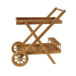 Trolley Patio Outdoor Serving Cart - Olivia & May -Outdoor Garden Store GUEST 4013fac2 db53 4328 bc66 182eda98b25e