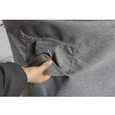 Platinum 3-Layer Water Resistant Outdoor Fire Table Round Covers Gray Melange By Shield 4 Platinum 3-Layer Water Resistant Outdoor Fire Table Round Covers Gray Melange By Shield - Image 4