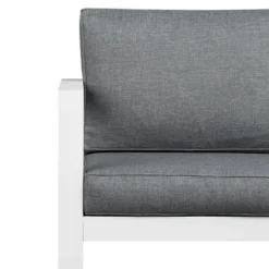 Baltic Patio Loveseat White - Real Flame -Outdoor Garden Store GUEST 425a6f69 5f19 4dea b7b4 6a7fa2f5ecbd