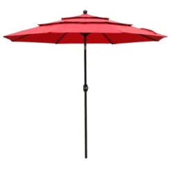 Aoodor Garden Market Umbrella - Outdoor Patio Umbrella Round -Outdoor Garden Store GUEST 42ba9b57 efc4 47df a2bd d381b6eb0402