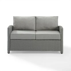 Bradenton Outdoor Wicker Loveseat - Crosley 35 Bradenton Outdoor Wicker Loveseat - Crosley -Outdoor Garden Store GUEST 45eb597c 5fd2 407b abd1 39c1b54fe834