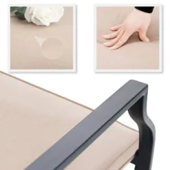 5pc Outdoor Set With Swivel Chairs & 34" Propane Fire Pit Table - Captiva Designs -Outdoor Garden Store GUEST 4721087b ea71 4423 ba4a 87a25190c7a1