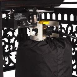 Oakland Living 5pc Deep Seating Swivel Aluminum Outdoor Patio Fire Pit Dining Set Copper -Outdoor Garden Store GUEST 4764381d 9c92 4659 84f2 0e8ac1e6d509