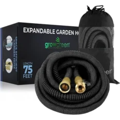Growgreen Garden Hose With Storage Sack, Expandable Garden Hose, Flexible And Lightweight, Durable Double Latex Core, Solid Brass Connectors -Outdoor Garden Store GUEST 48a4de8b 8835 4ac8 9d7c f1d82673dbd4