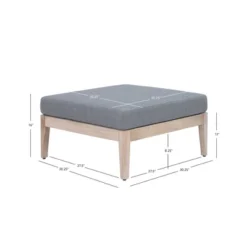 Summerlyn Ottoman - Linon 25 Summerlyn Ottoman - Linon -Outdoor Garden Store GUEST 4b6912c3 2092 4343 8c3d 574c741667f1