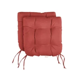 2pc 19" X 19" X 3" Outdoor Tufted U-Shaped Chair Cushions - Sorra Home 28 2pc 19" X 19" X 3" Outdoor Tufted U-Shaped Chair Cushions - Sorra Home -Outdoor Garden Store GUEST 4b9ba25a b0dc 4efc 9d33 7b13b4d20c45