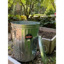 Behrens 20gal Galvanized Steel Composter Can With Lid -Outdoor Garden Store GUEST 4be88a76 05aa 4ab8 b255 1349ae26a6de