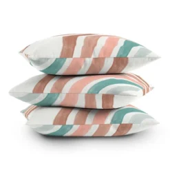 Emanuela Carratoni Double Retro Rainbows Outdoor Throw Pillow Orange - Deny Designs -Outdoor Garden Store GUEST 4bf51b46 1784 4bef 915e 2beb85e25b79