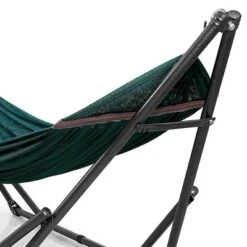Tranquillo Universal 106.5 Inch Double Hammock Swing With Adjustable Powder-Coated Steel Stand And Carry Bag For Indoor Or Outdoor Use, Peacock -Outdoor Garden Store GUEST 4bfb7b1a 36f5 458d 9fb4 418130972638