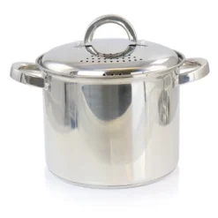 Oster® Oster Sangerfield 5 Quart Stainless Steel Pasta Pot With Strainer Lid And Steamer Basket -Outdoor Garden Store GUEST 4cf2e89c ce55 45d9 80e7 b239cb71c4ae