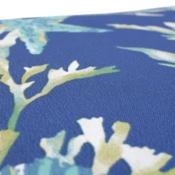 Daytrip Pacific Outdoor Wicker Loveseat Cushion Blue - Pillow Perfect