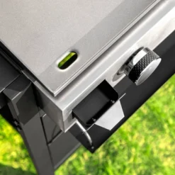 Captiva Designs GR20 3-Burner Portable Propane Gas Griddle With Cart And Lid - Black -Outdoor Garden Store GUEST 4d4b13bf 7f38 4c7e b19f 77d92d582507