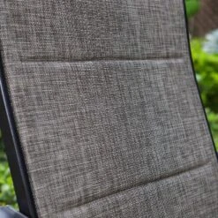 Patio Set With Steel Table With 1.57" Umbrella Hole & Steel Swivel Sling Arm Chairs - Captiva Designs -Outdoor Garden Store GUEST 4e9ab58b 0b7b 4377 a0b0 dfe1d6a98d6b