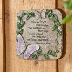 Evergreen Stepping Stone, Those We Love Don't Go Away -Outdoor Garden Store GUEST 4fb21e6b a03d 479d a828 5044822fb7f6