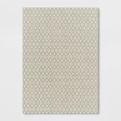 Geo Diamond Indoor/Outdoor Rug Natural - Project 62™ -Outdoor Garden Store GUEST 518596af b965 4655 92a7 3802433ed531