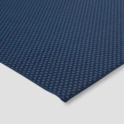 Basketweave Outdoor Rug Navy - Smith & Hawken