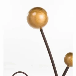 Wind & Weather Gold And Brown Abstract Metal Trellis -Outdoor Garden Store GUEST 54909694 8be2 4b7b 90bf 5b606096d6bf