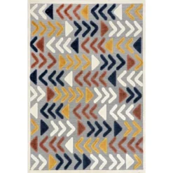 NuLOOM Logan Reverse Arrows Indoor/Outdoor Patio Area Rug -Outdoor Garden Store GUEST 54e236a0 485c 40f2 92b7 40564186c3de