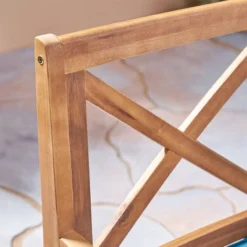 Juniper 7pc Acacia Wood Dining Set - Teak/Blue - Christopher Knight Home 9 Juniper 7pc Acacia Wood Dining Set - Teak/Blue - Christopher Knight Home -Outdoor Garden Store GUEST 55d3523a e49e 44c0 a2c5 773cadc56322