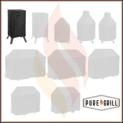 Pure Grill 40-inch Smoker BBQ Grill Cover For Electric Vertical Smokers, Universal Fit Cover - 24" X 17" X 38" 11 Pure Grill 40-inch Smoker BBQ Grill Cover For Electric Vertical Smokers, Universal Fit Cover - 24" X 17" X 38" -Outdoor Garden Store GUEST 57d7d717 cd6d 413f b6cb c6b7bde53f5d