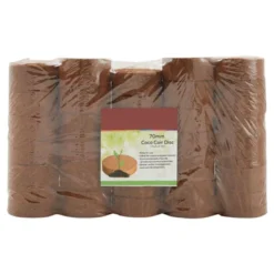 Farmlyn Creek 30 Pack Compressed Coco Coir Plant Pot Pellets Disc, Bulk Gardening Seed Starters For Soil Mix, 2.75 In -Outdoor Garden Store GUEST 584db496 f5d3 4dad b440 13ddf3fc2a10