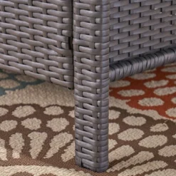 St. Lucia Wicker Loveseat - Gray - Christopher Knight Home -Outdoor Garden Store GUEST 59a515a5 54a7 44e8 9d73 9865cc85bbd8