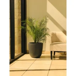 Rosemead Home & Garden, Inc. 17" Concrete/Fiberglass Modern Indoor/Outdoor Planter Charcoal Gray 14 Rosemead Home & Garden, Inc. 17" Concrete/Fiberglass Modern Indoor/Outdoor Planter Charcoal Gray -Outdoor Garden Store GUEST 5b35f65c 5669 444a b766 9139db089bd1