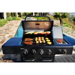 Kenmore 4-Burner Gas BBQ Propane Grill With Side Burner -Outdoor Garden Store GUEST 5bde1df0 4dbd 43c2 b538 be9c91f0c39f