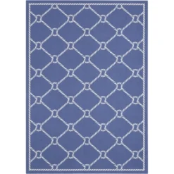 Waverly NauticalNavy Indoor/Outdoor Area Rug By Nourison -Outdoor Garden Store GUEST 5be58a77 742c 48b8 b17b 25e0a1e9728c