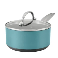 Anolon Achieve 2qt Nonstick Hard Anodized Sauce Pan With Lid Teal -Outdoor Garden Store GUEST 5c37f803 794b 43d1 aae4 4942eac5bb71