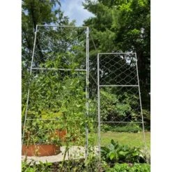 Gardener's Supply Company Chicken Wire Pea Trellis For Climbing Plants | Multi-Use Heavy Duty Outdoor Garden Peas, Tomato, Cucumber Plant Support |