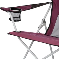 CORE Portable Heavy-Duty Folding Chair With Cooling Mesh Back And Carrying Storage Bag For Outdoor Sporting Events Or Camping Trips, Wine (3 Pack) -Outdoor Garden Store GUEST 5da5d6e0 910a 4cf7 95ed 3165762a667b