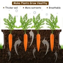 Costway 48''x24'' Raised Garden Bed Rectangle Plant Box Planter Flower Vegetable Brown -Outdoor Garden Store GUEST 5dfbe7b1 20ce 4f8f 9830 c97879874dcb