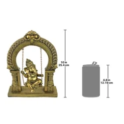 Design Toscano Lord Ganesha Elephant God Swinging On A Jhoola Hindu Statue -Outdoor Garden Store GUEST 5ef9cd8e 8c02 410b 9c83 df0aef87182a