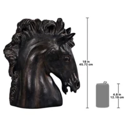 Design Toscano Magnificent Stallion Equestrian Horse Head Bust Statue -Outdoor Garden Store GUEST 5fbd8fbd ce57 4946 9b28 6047a22b756a