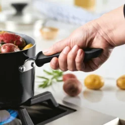 Farberware Reliance Pro 3qt Nonstick Ceramic Covered Straining Saucepan Black/Gray -Outdoor Garden Store GUEST 6033a33b 2429 4492 93c6 245862d8d34f