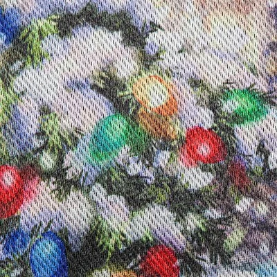 Evergreen Cottage In The Snow Garden Lustre Flag 4 Evergreen Cottage In The Snow Garden Lustre Flag - Image 4