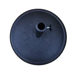 42Ibs Resin Patio Umbrella Base Black - Wellfor -Outdoor Garden Store GUEST 64795cb5 3e9d 4c7b 9d7f 07a0c5320667