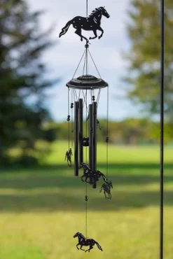 Dawhud Direct 33" H Wild Horses Wind Chimes -Outdoor Garden Store GUEST 6543530d 10dd 4a25 ac40 961d2f63083a