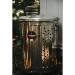 Behrens 20gal Galvanized Steel Composter Can With Lid -Outdoor Garden Store GUEST 68097238 326d 4dd6 8461 0c9c6d2fbfb0