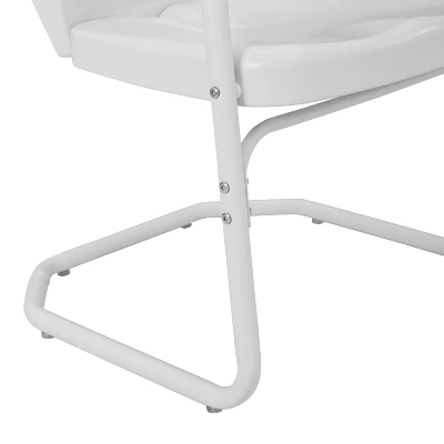 Ridgeland 2pk Outdoor Chairs - White - Crosley 11 Ridgeland 2pk Outdoor Chairs - White - Crosley - Image 11